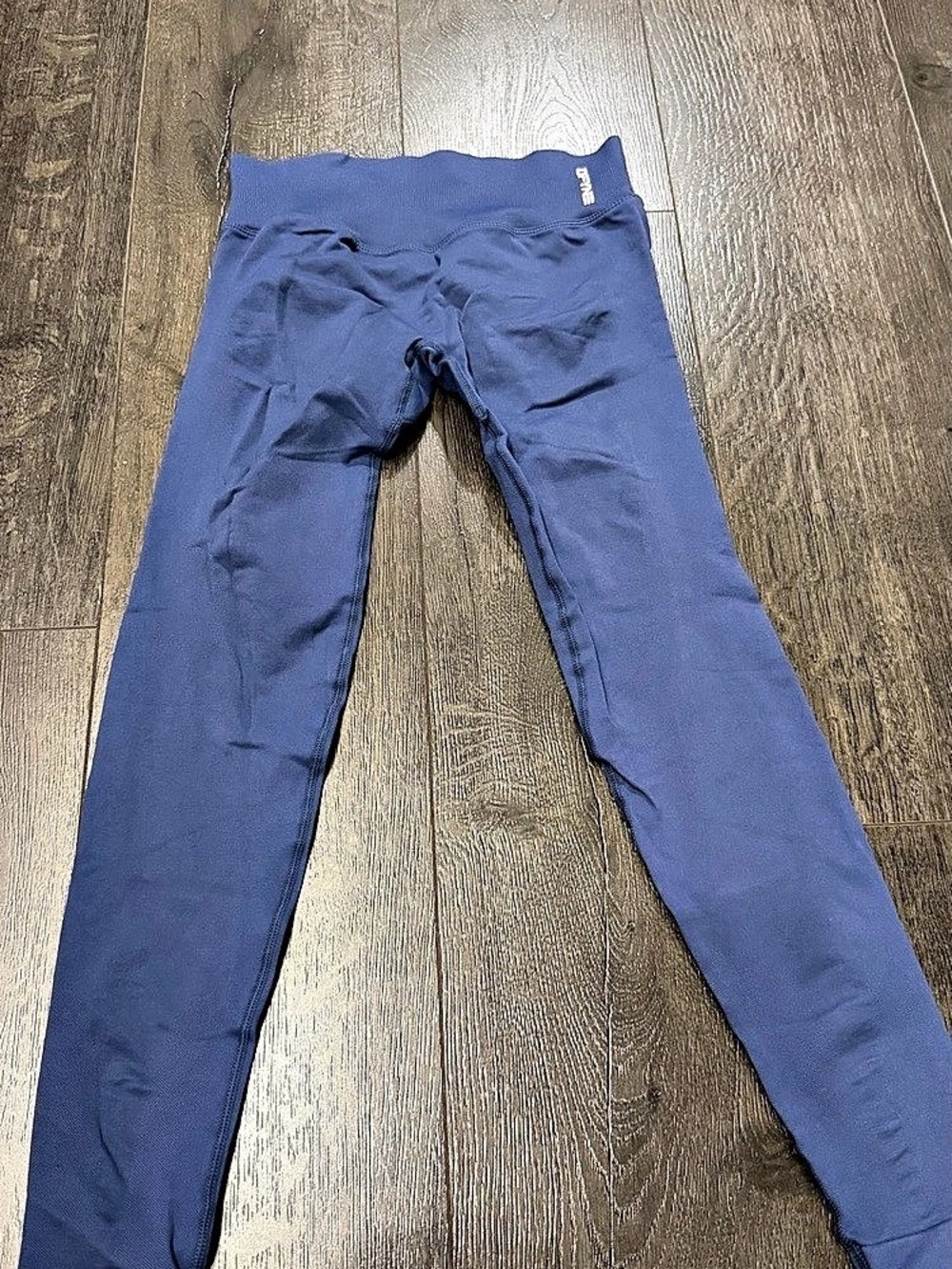 DFYNE Impact Leggings Blue Athletic Leggings